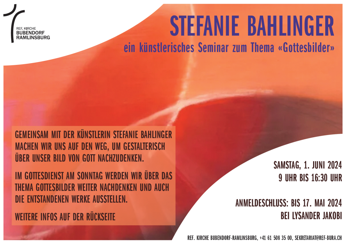 News » Anmeldung Seminar Stefanie Bahlinger